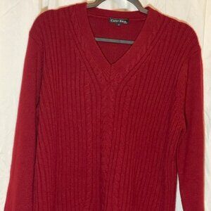 Carol Rose Women's Cable Knit Sweater 2X